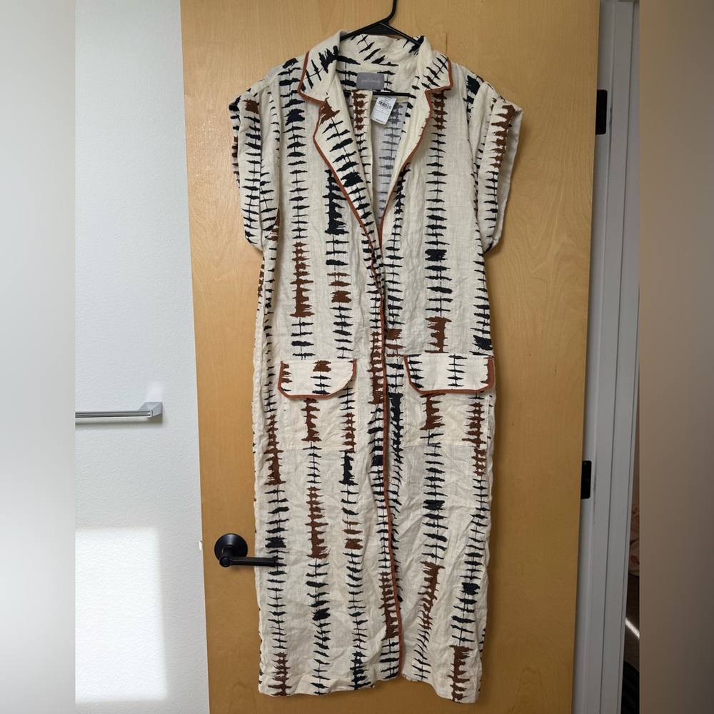 Pink Filosofy Patterned Dress Jacket
